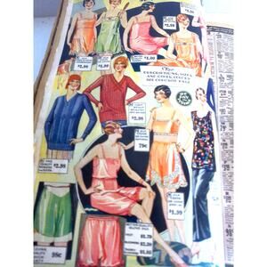 Antique 1920s Sears Roebuck Catalog READ AS IS